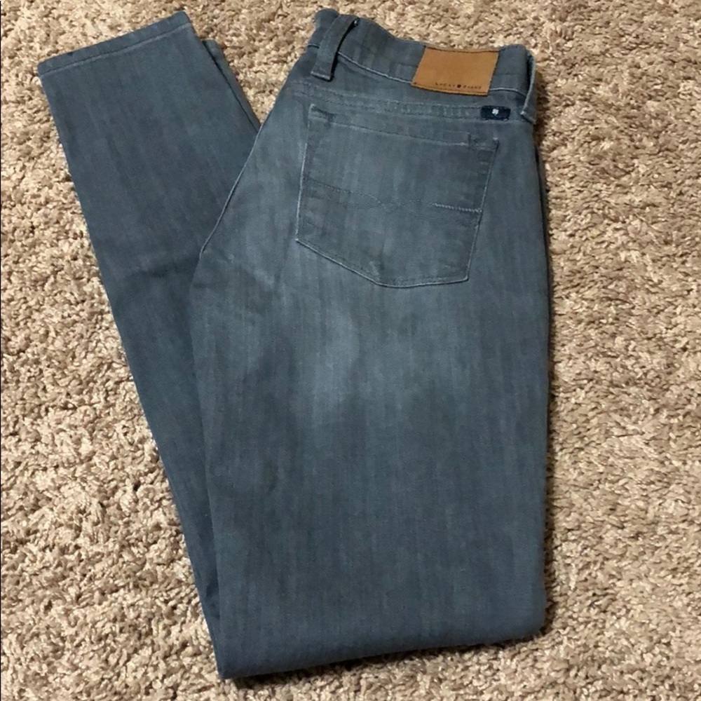 Lucky brand gray jeans